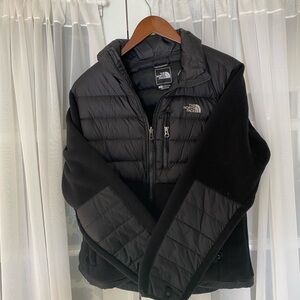The North Face Black Puffer Jacket Size: L
